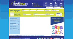 Desktop Screenshot of booknow.bh